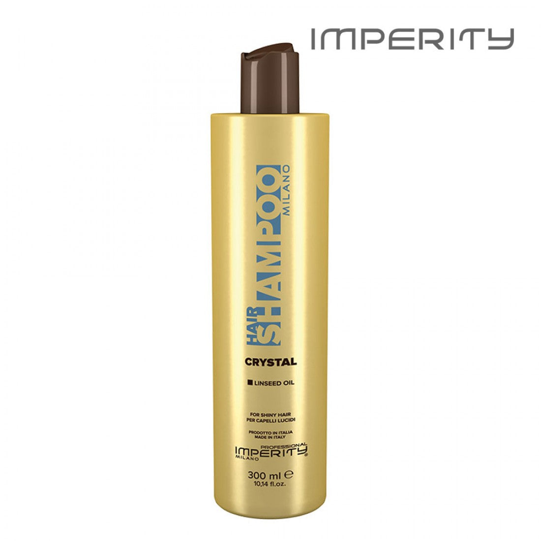 Imperity Milano Crystal Shampoo с маслом льна 300ml