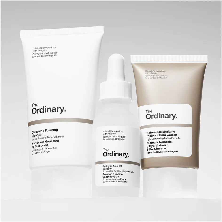 THE ORDINARY THE CLEAR SET - чистая кожа без компромиссов