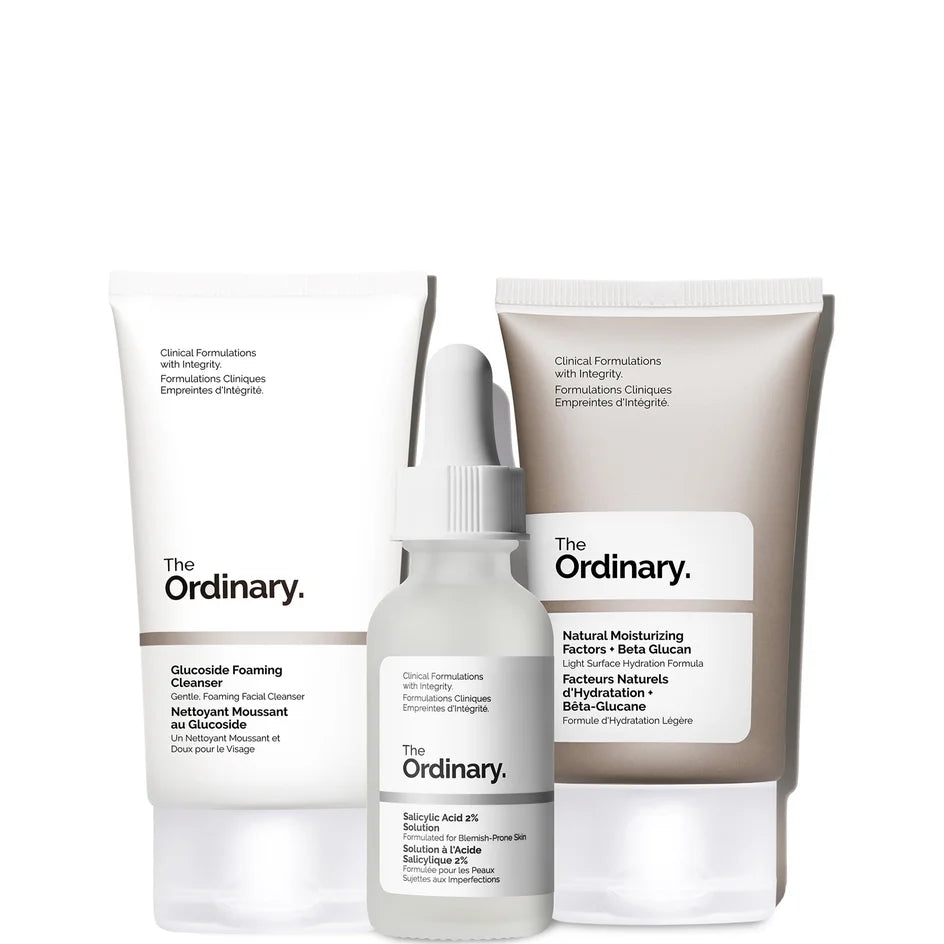 THE ORDINARY THE CLEAR SET - чистая кожа без компромиссов