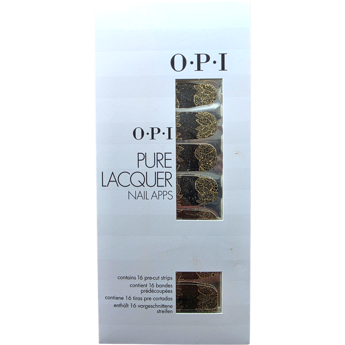 OPI Pure Lacquer Nail Apps / Наклейки для моментального маникюра – Набор для нейл-арта