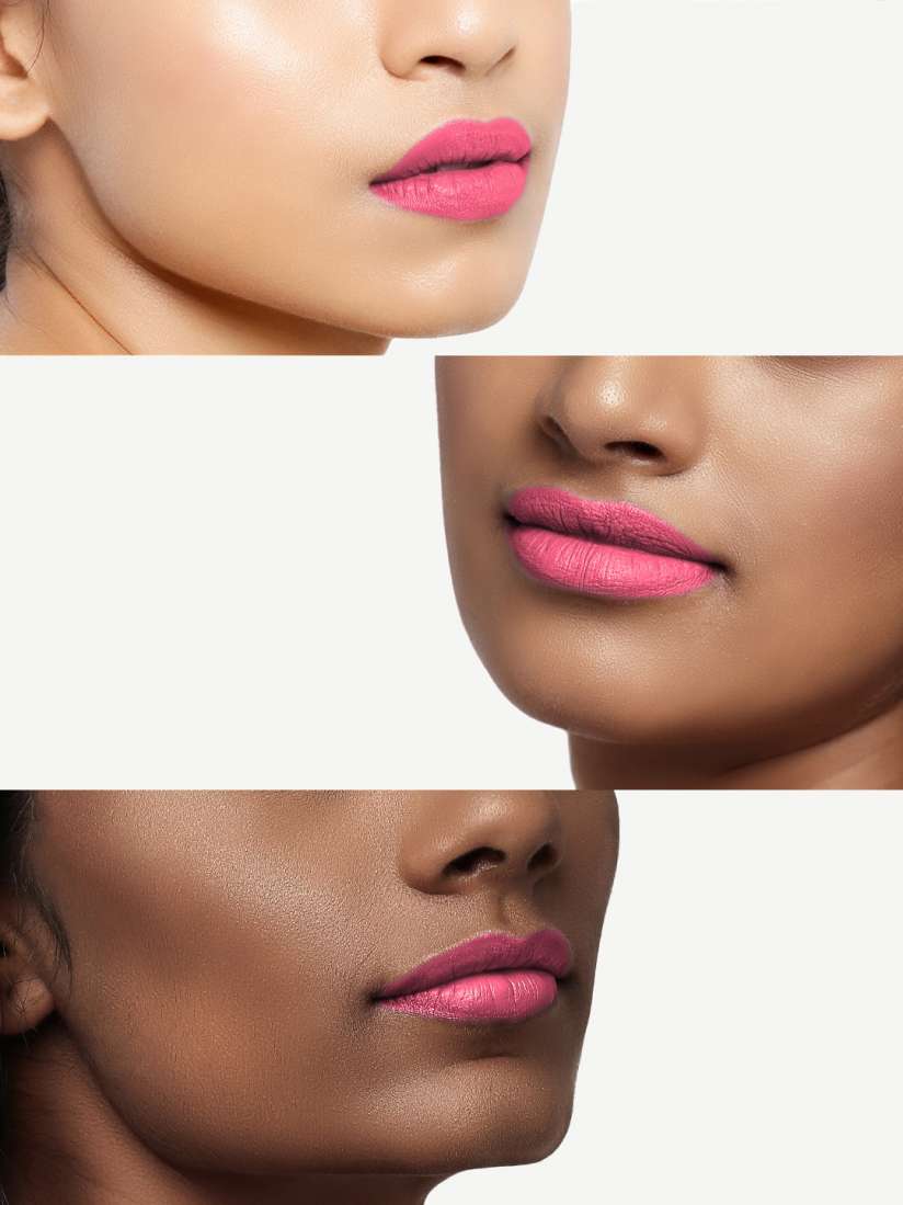 Лаковая помада L'Oréal Lip Paint Lacquer - оттенок 103 Fuchsia Wars