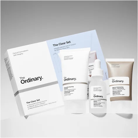 THE ORDINARY THE CLEAR SET - чистая кожа без компромиссов