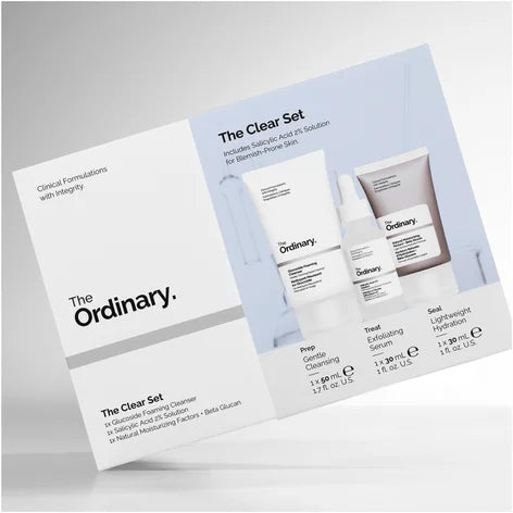 THE ORDINARY THE CLEAR SET - чистая кожа без компромиссов