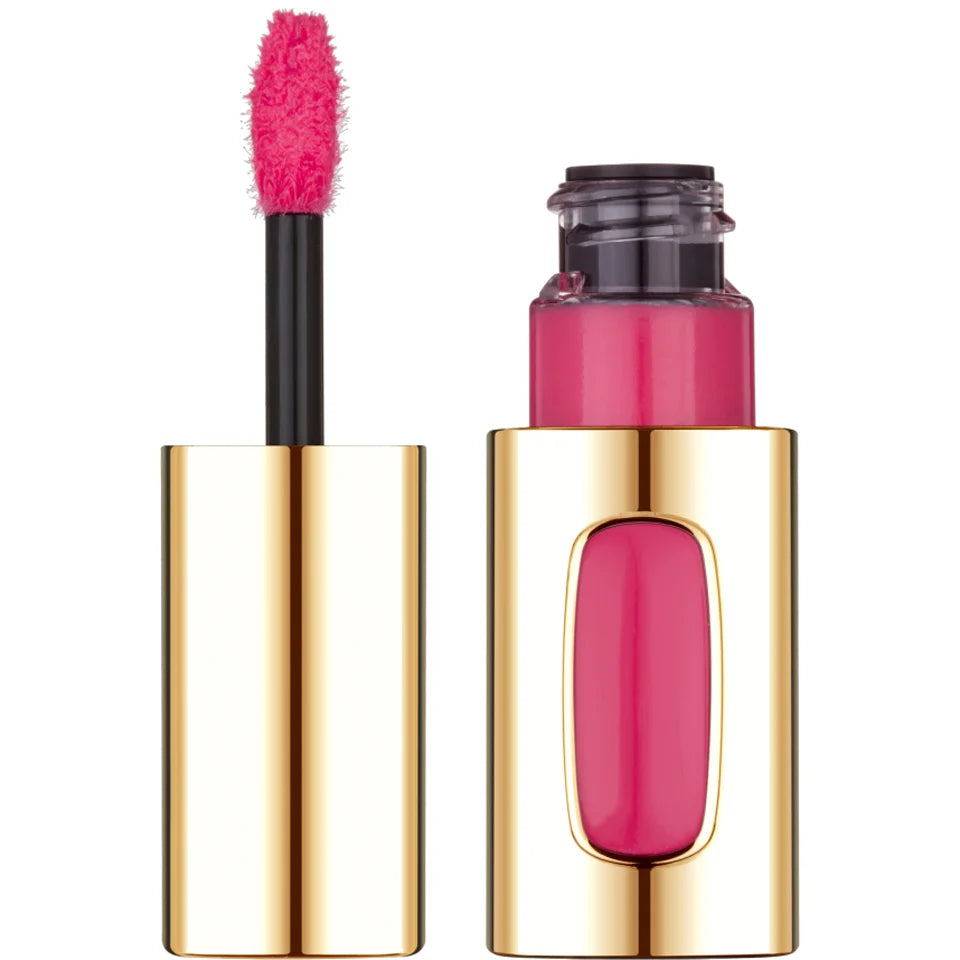 Лаковая/ глянцевая помада L'Oreal Paris L'Extraordinaire в оттенке 201 Rose Symphony 6ml