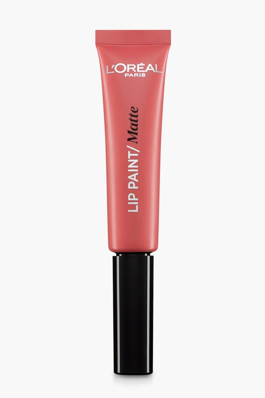 Матовая помада L'Oréal Lip Paint Matte - оттенок 201 Hollywood Beige