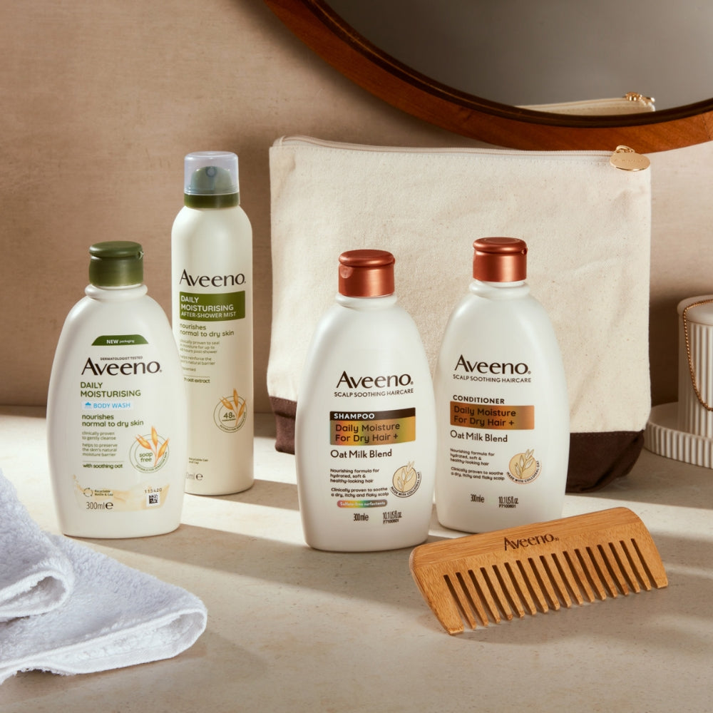 Aveeno Shower Essentials Hair & Body Gift Set