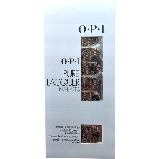 OPI Pure Lacquer Nail Apps / Наклейки для моментального маникюра – Набор для нейл-арта
