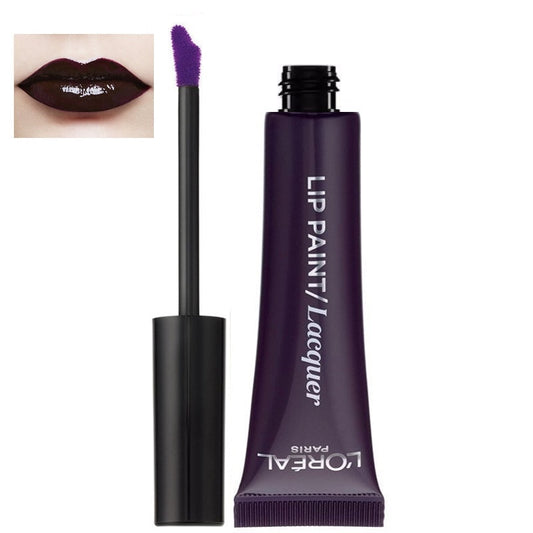 Лаковая помада L'Oréal Lip Paint Lacquer - оттенок 107 Dark River