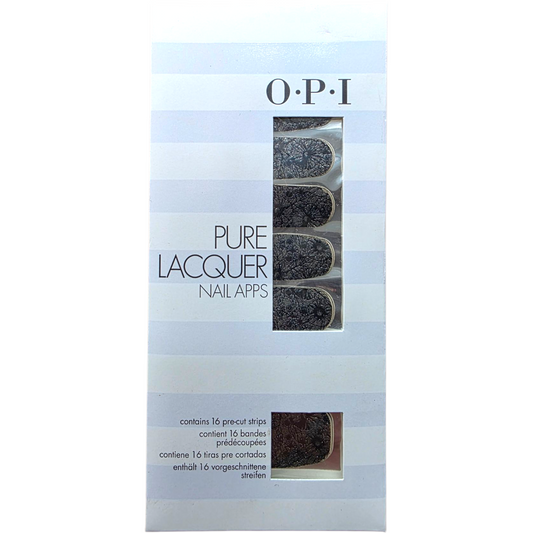 OPI Pure Lacquer Nail Apps / Наклейки для моментального маникюра – Набор для нейл-арта