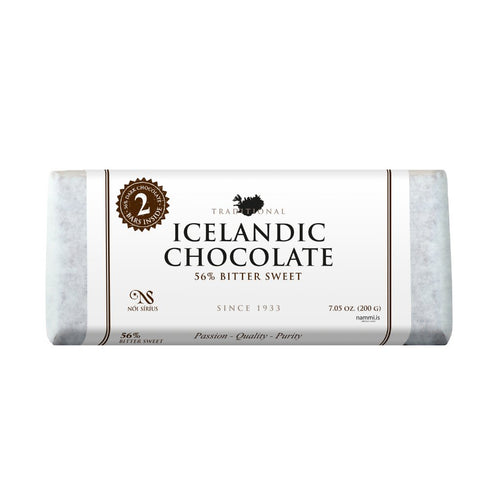 Traditional 56% Bitter Sweet 200g — Традиционный исландский тёмный шоколад 56%