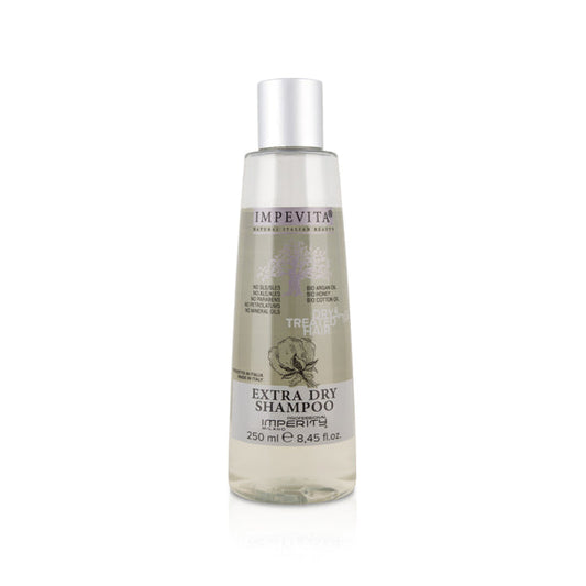 Imperity Milano Impevita Extra Dry Shampoo с аргановым маслом, маслом хлопка и мёдом, 250 мл