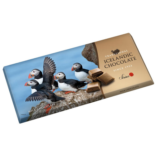 Plain Traditional Icelandic Milk Chocolate 100g — Традиционный исландский молочный шоколад