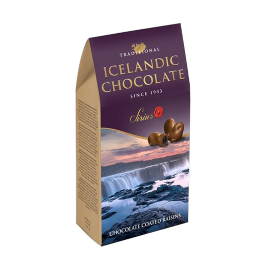 Traditional Icelandic Raisins & Chocolate 130g — Традиционный исландский шоколад с изюмом