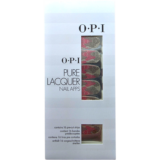OPI Pure Lacquer Nail Apps / Наклейки для моментального маникюра – Набор для нейл-арта