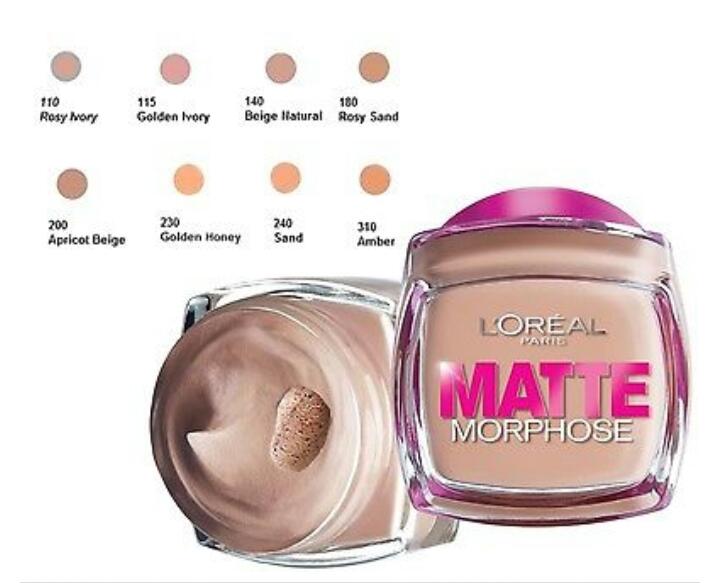 L'Oreal Matt Morphose - Тональный крем в оттенке Rosy Ivory 110