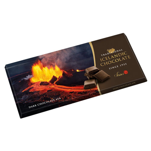 45% Dark Traditional Icelandic Chocolate 100g — Традиционный исландский тёмный шоколад 45%