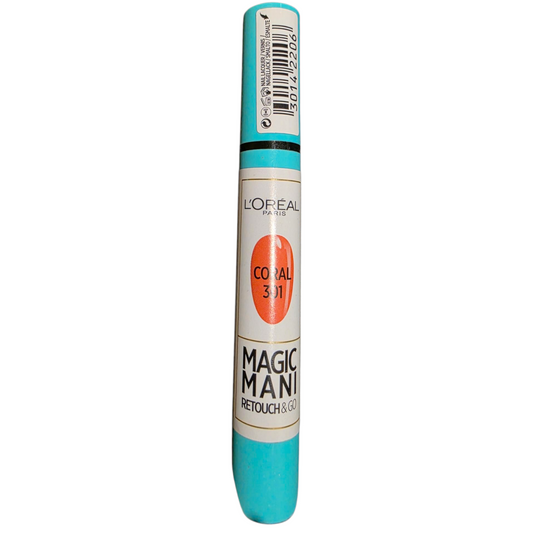L’Oréal Paris Magic Mani - Быстросохнущее средство для экспресс-коррекции ногтей 301 Coral