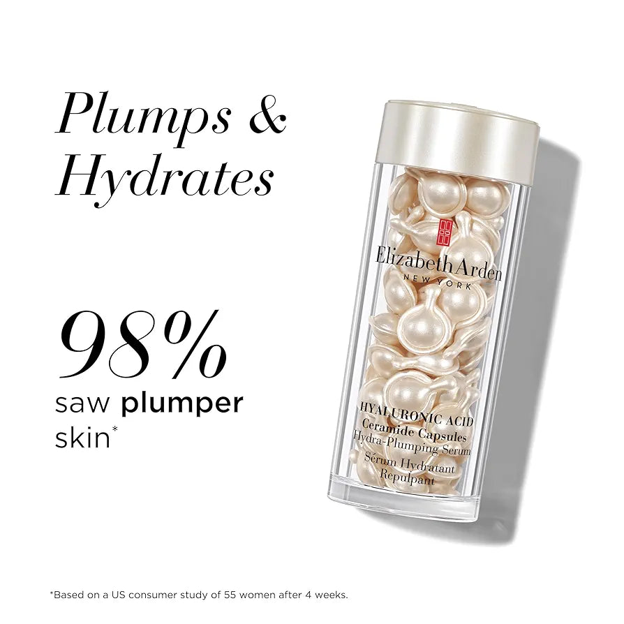 Elizabeth Arden Plumping Hydration — интенсивное увлажнение и лифтинг, 4 средства